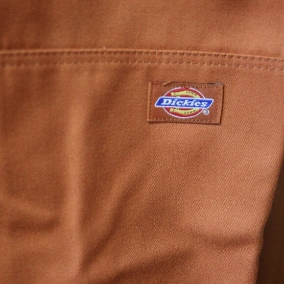 Dickies Vintage Orange Baggy Streetwear Denim Jeans 90s Y2K Hip Hop 44 x 30 - Picture 7 of 13